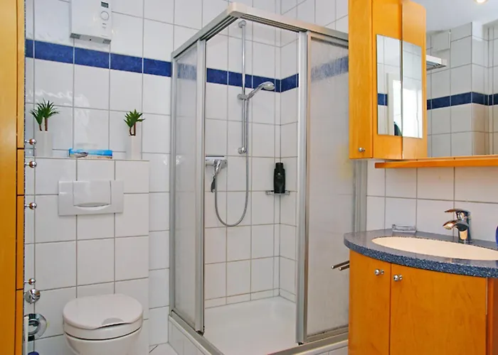 公寓 Haus Weisse Moewe, Whg 1 杜亨