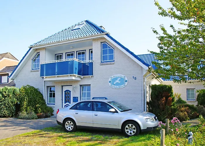 公寓 Haus Weisse Moewe, Whg 1 *